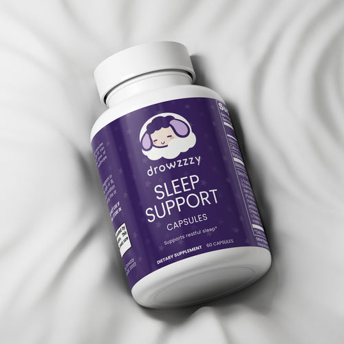 Drowzzzy Sleep Capsules – Natural Sleep Support with Valerian, Chamomile & Melatonin